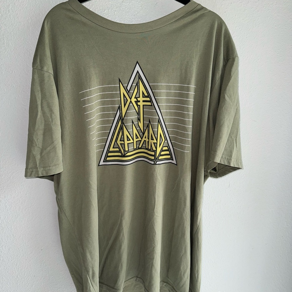 Olive Green Graphic T-Shirt